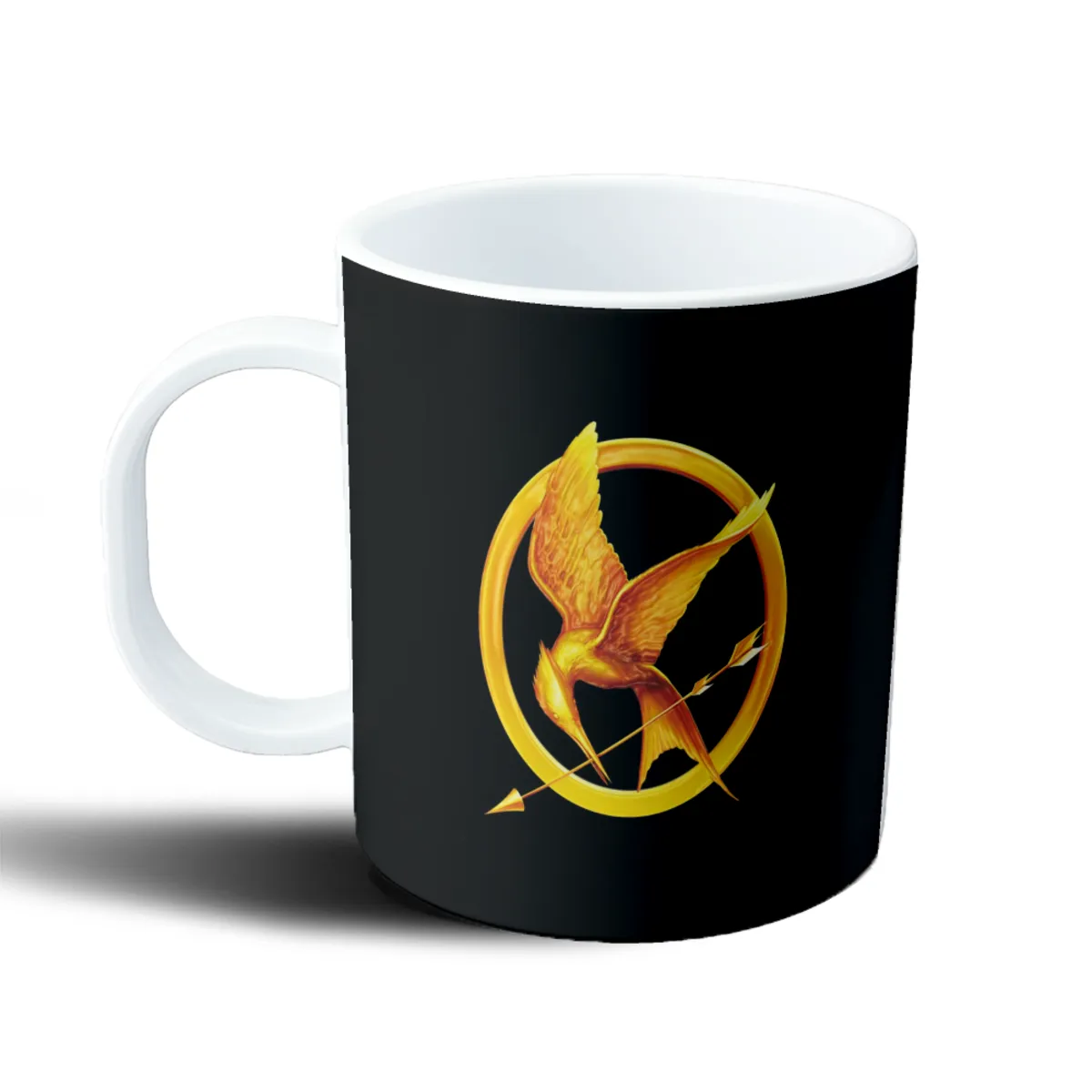 Taza de Plástico Juegos del Hambre Sinsajo Dorado - vista 2