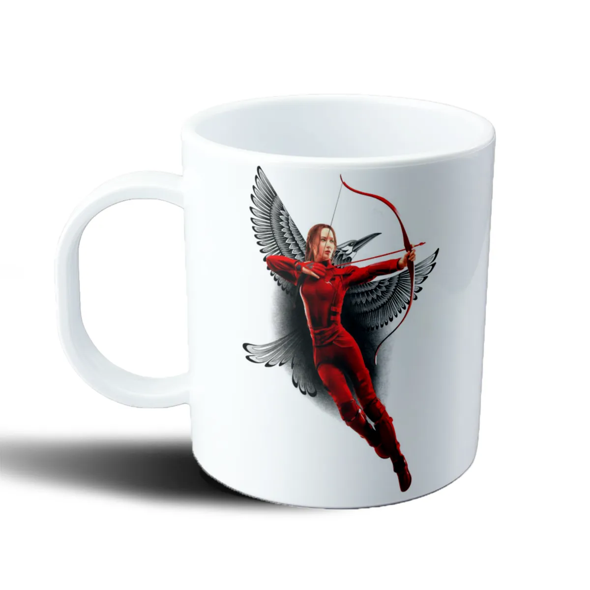 Taza de Plástico Juegos del Hambre Katniss Everdeen Sinsajo - vista 2