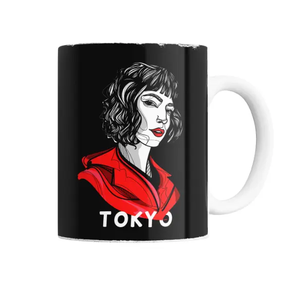 Taza de Cerámica La Casa de Papel Tokio
