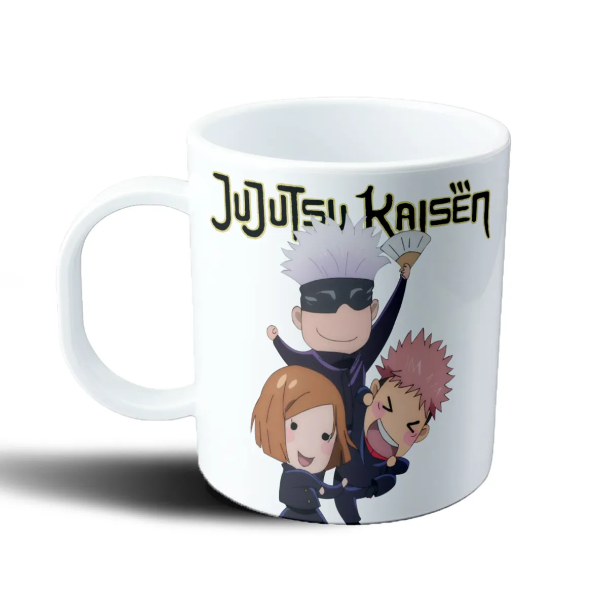 Taza de Plástico Jujutsu Kaisen Gojo Itadori Nobara Chibi - vista 2