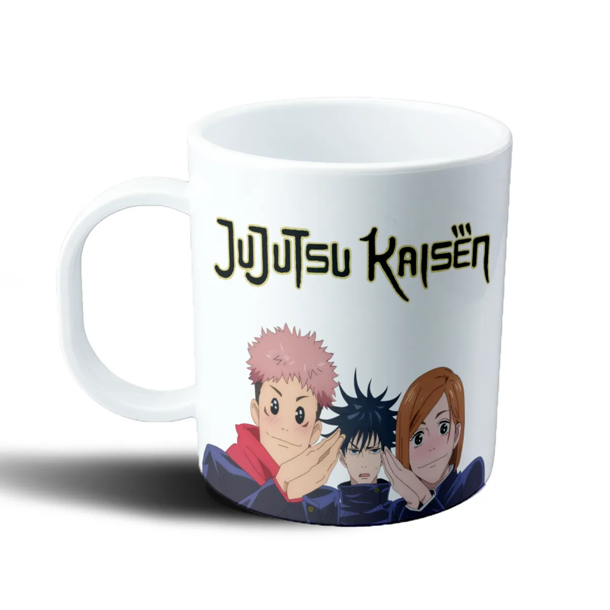 Taza de Plástico Jujutsu Kaisen Yuji Megumi Nobara - vista 2