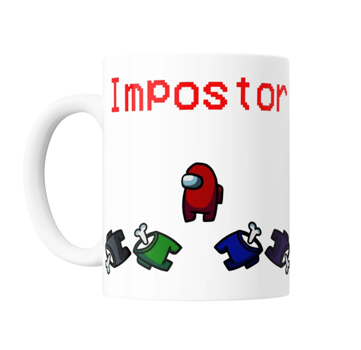 Taza de Cerámica Among Us Impostor Tripulantes Eliminados - vista 2