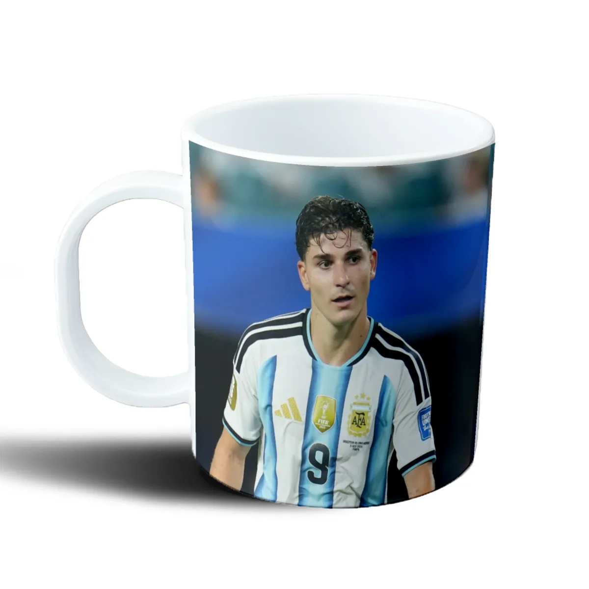 Taza de Plástico Julián Alvarez Selección Argentina 9 - vista 2