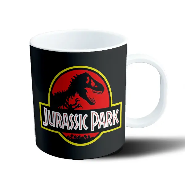 Taza de Plástico Jurassic Park Logo Clásico