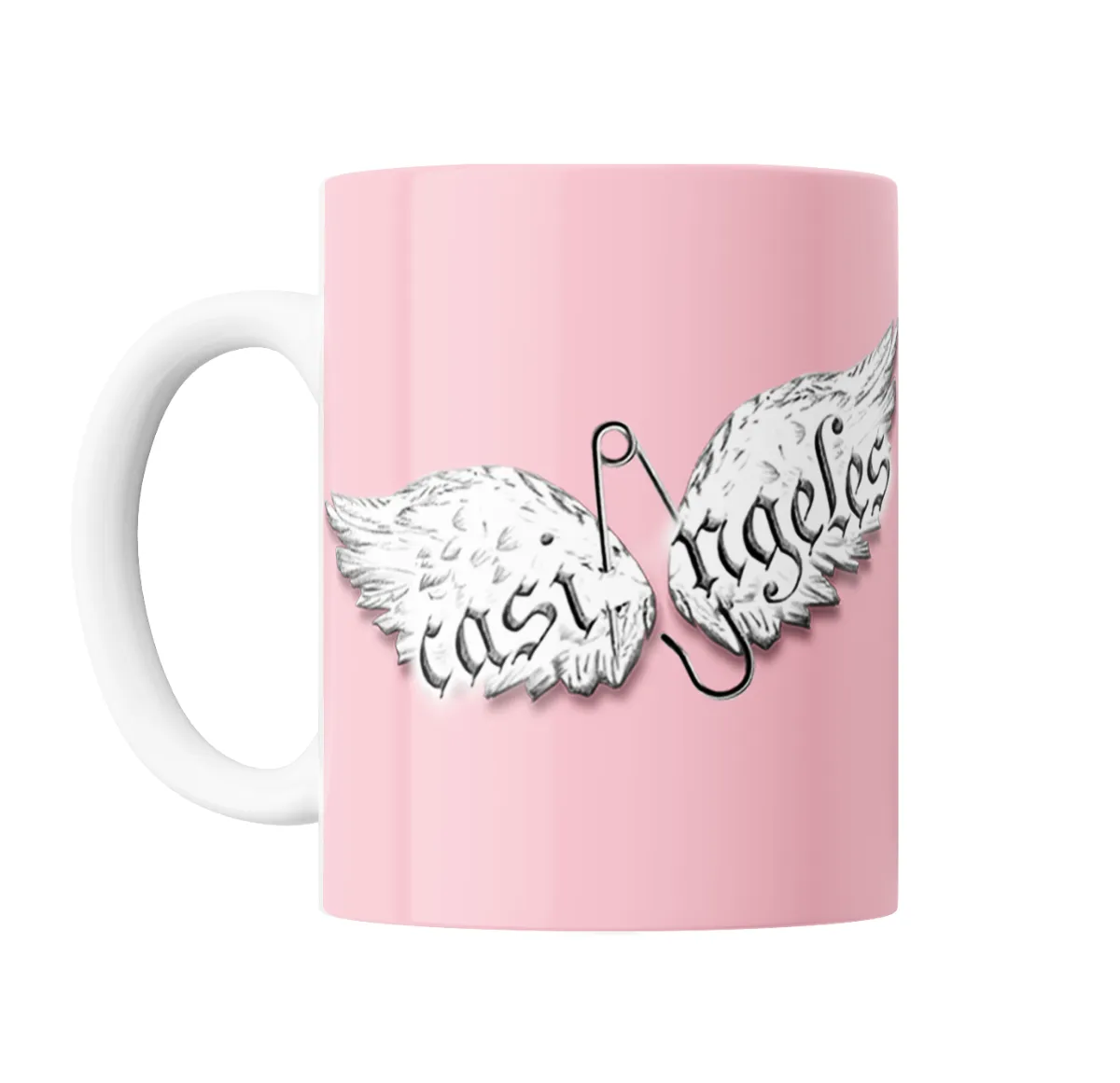 Taza de Cerámica Casi Angeles Alas y Broche - vista 2