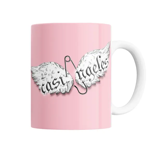Taza de Cerámica Casi Angeles Alas y Broche