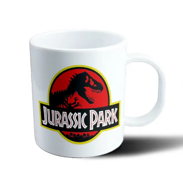 Taza de Plástico Jurassic Park Logo Clásico