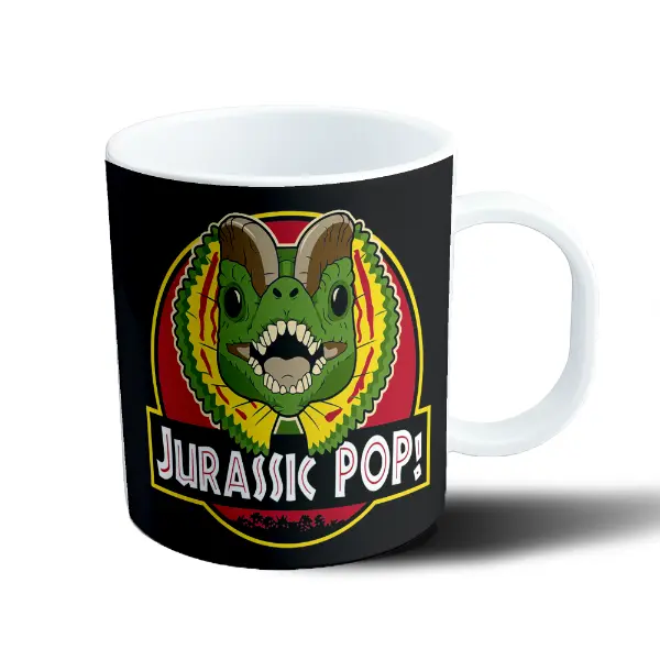 Taza de Plástico Jurassic Park Dilophosaurus Jurassic Pop