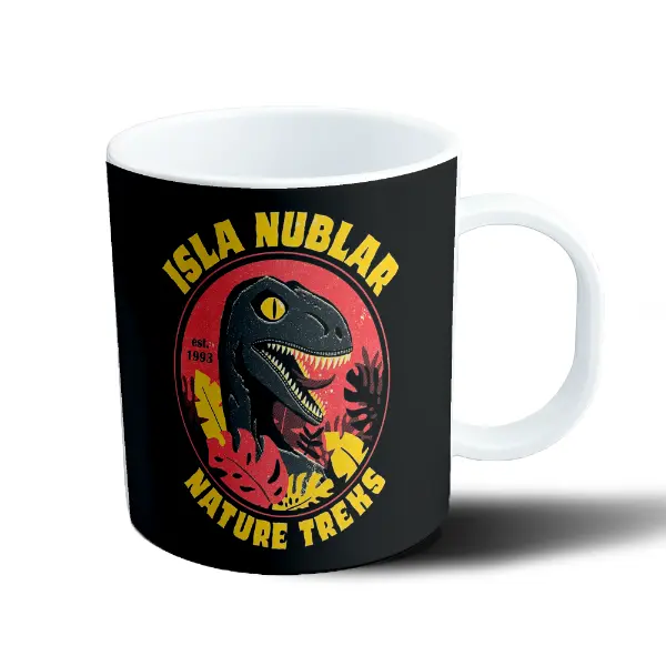 Taza de Plástico Jurassic Park Isla Nublar Nature Treks
