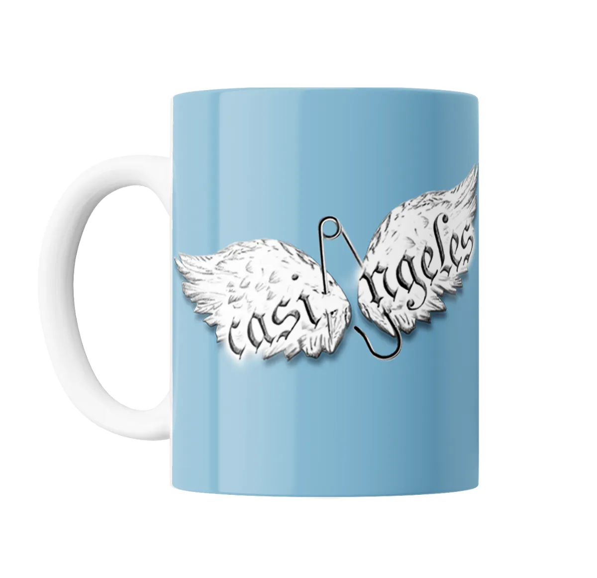 Taza de Cerámica Casi Angeles Alas y Alfiler - vista 2