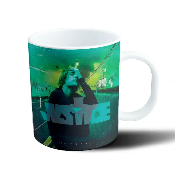 Taza de Plástico Justin Bieber Justice Verde