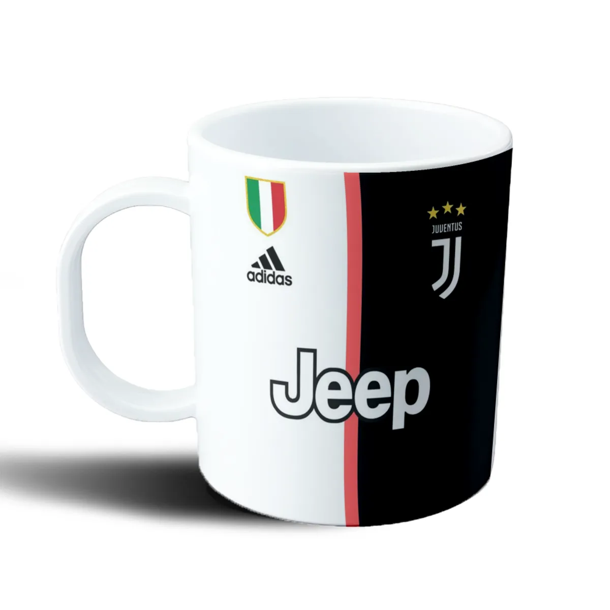 Taza de Plástico Juventus Camiseta Local Jeep Adidas - vista 2