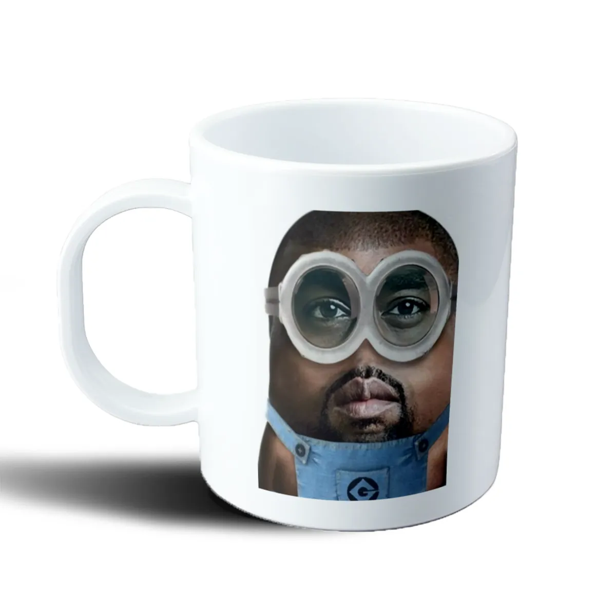 Taza de Plástico Kanye West Minion Meme - vista 2