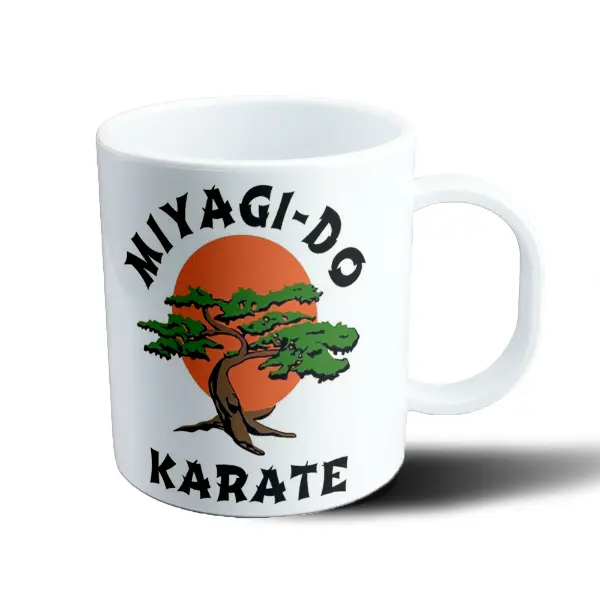 Taza de Plástico Karate Kid Miyagi Do Karate