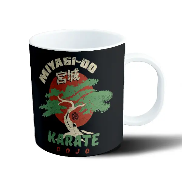 Taza de Plástico Karate Kid Miyagi-Do Dojo