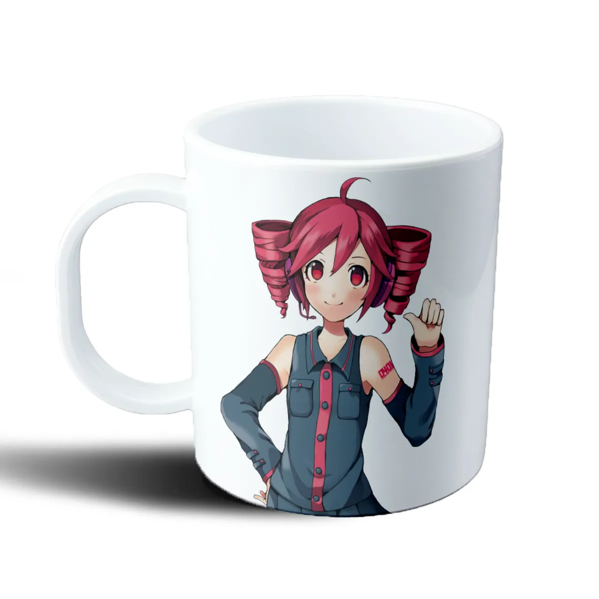 Taza de Plástico Kasane Teto Pose Sonriente - vista 2