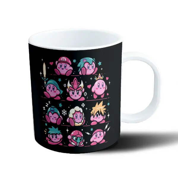 Taza de Plástico Kirby Disfraces Mario Link Peach