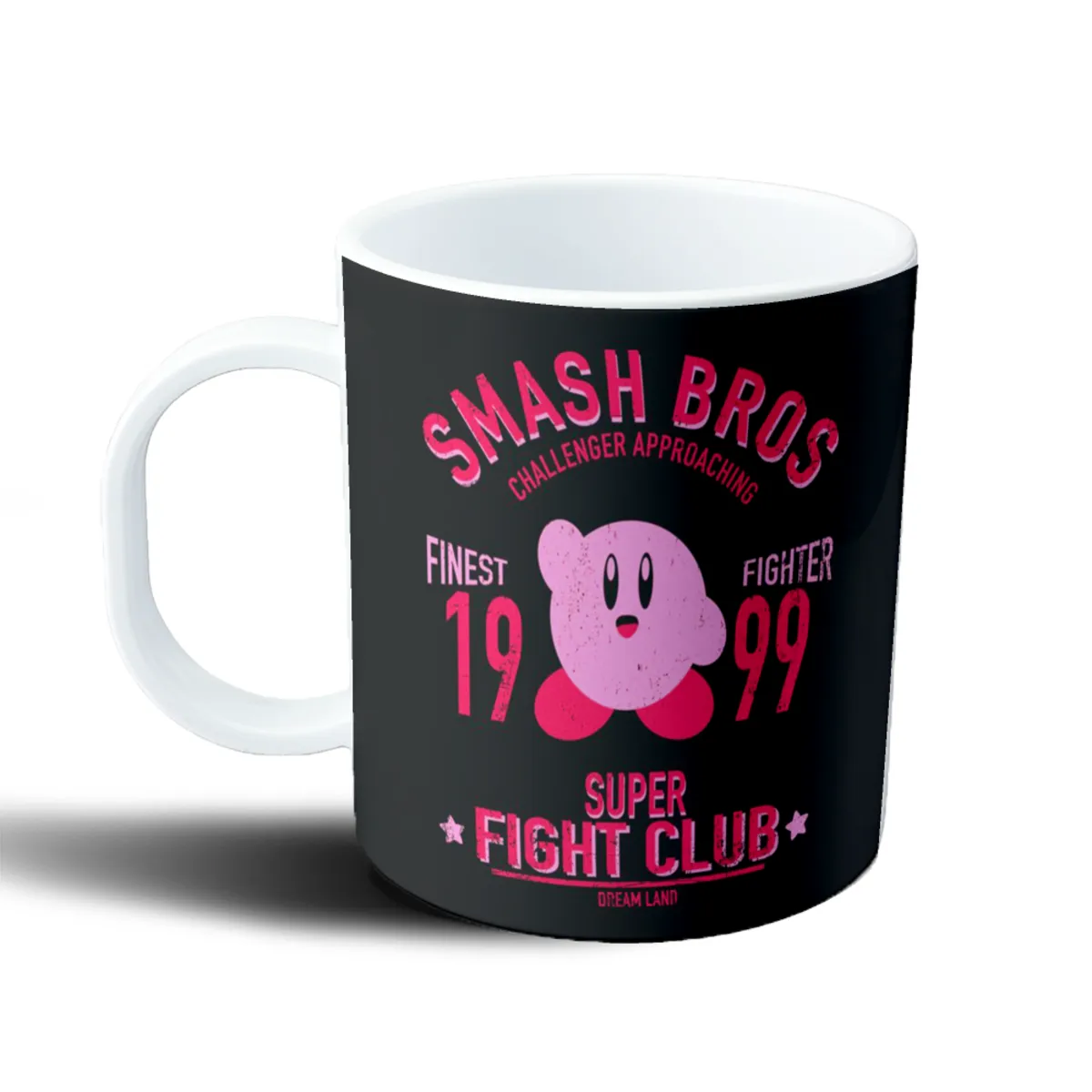 Taza de Plástico Kirby Smash Bros Super Fight Club - vista 2