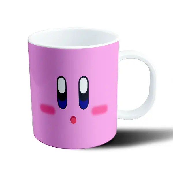 Taza de Plástico Kirby Cara