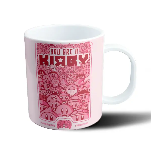 Taza de Plástico Kirby You Are a Kirby Super Smash Bros