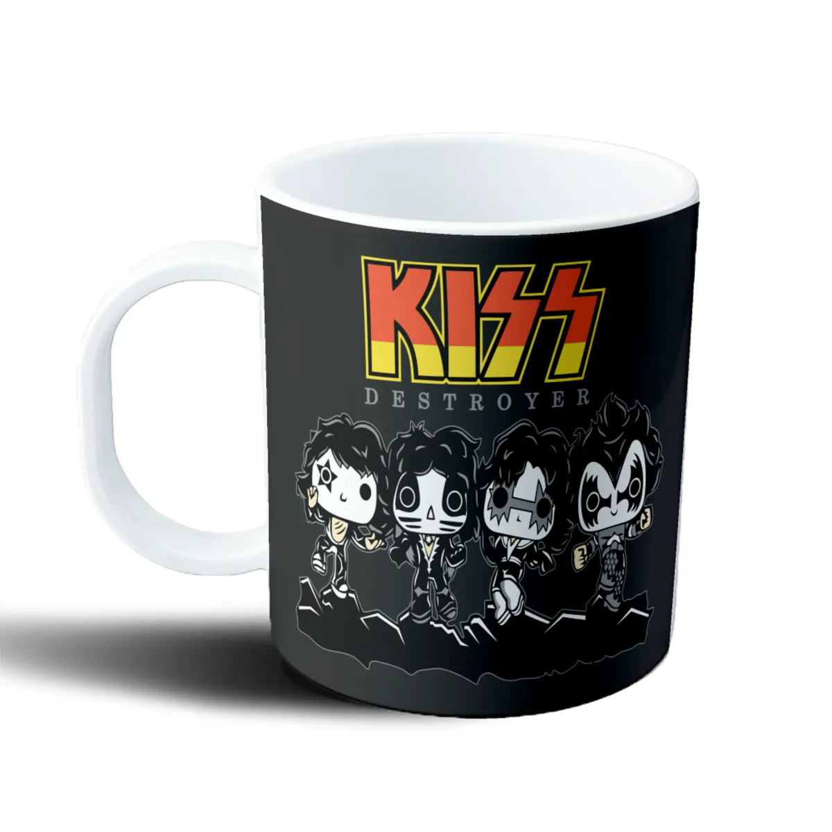 Taza de Plástico Kiss Destroyer Chibi - vista 2