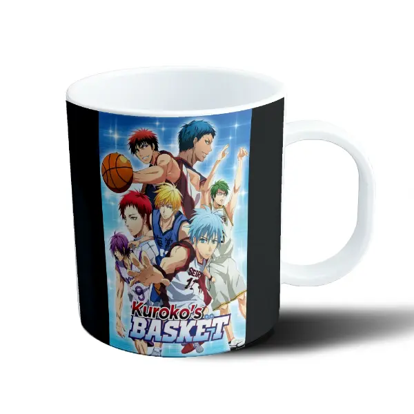 Taza de Plástico Kuroko No Basket Equipo Seirin y Generación de los Milagros