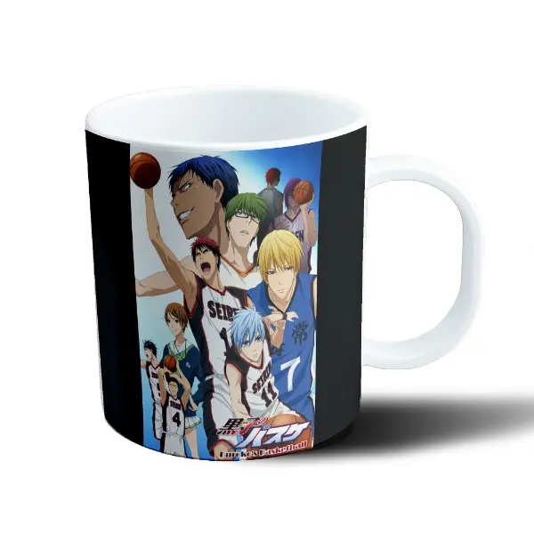 Taza de Plástico Kuroko No Basket Equipo Seirin y Generación de los Milagros