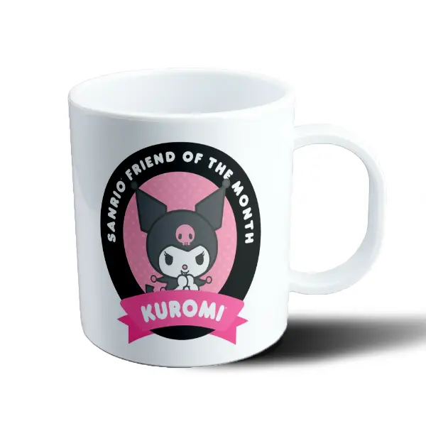 Taza de Plástico Kuromi Sanrio Friend of the Month