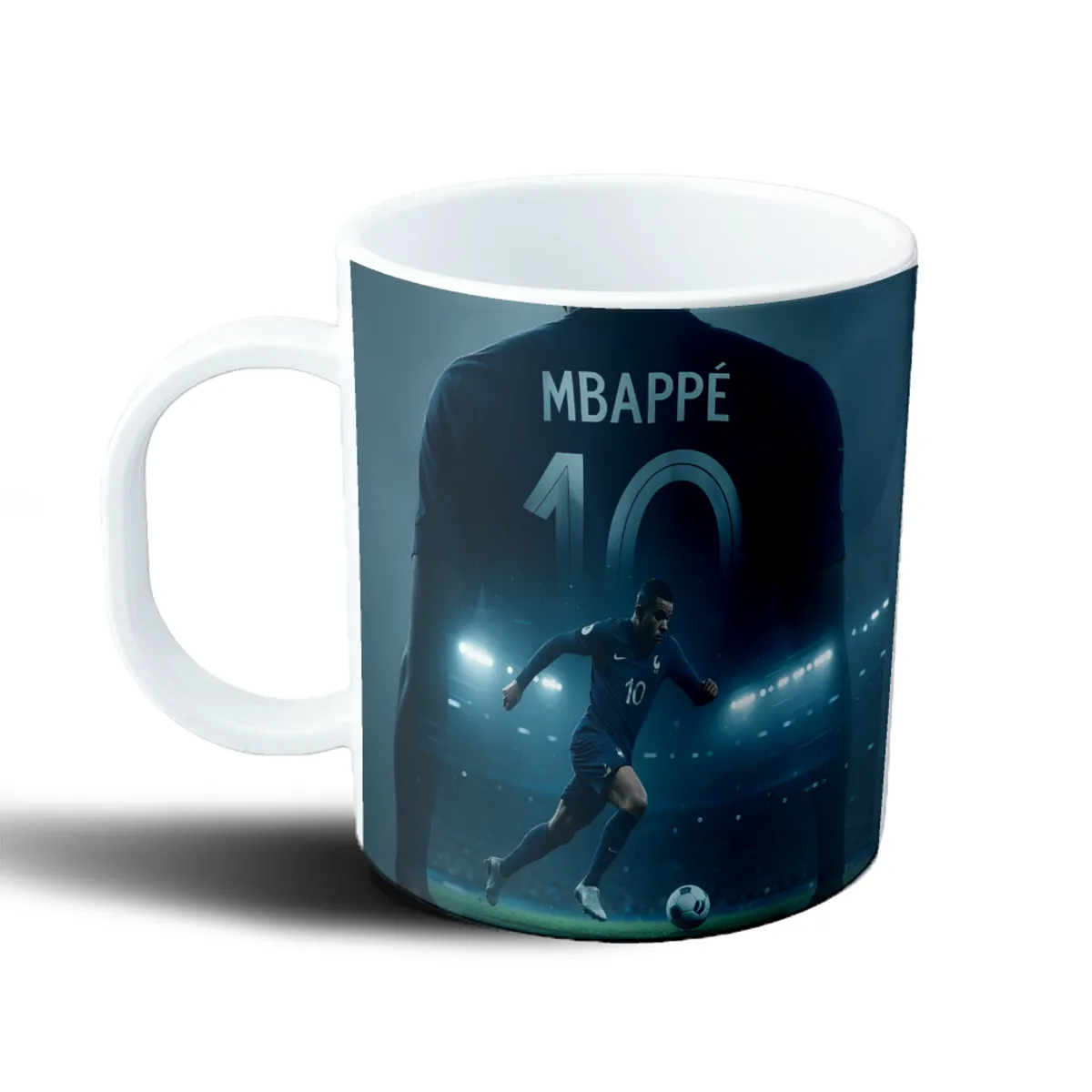 Taza de Plástico Kylian Mbappé Selección Francia 10 - vista 2