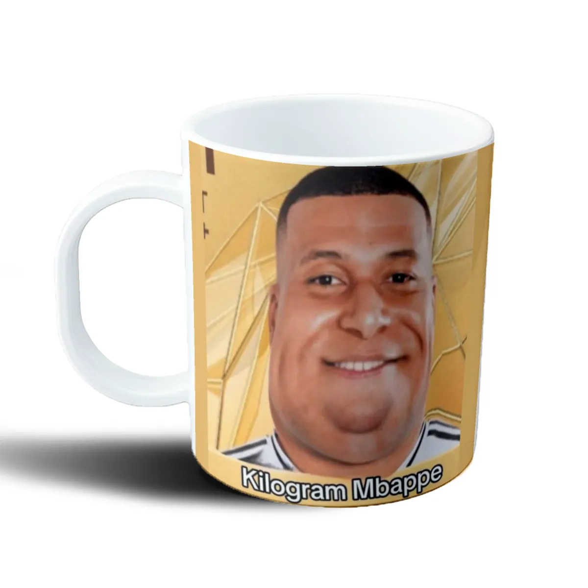 Taza de Plástico Kylian Mbappé Kilogram Meme - vista 2