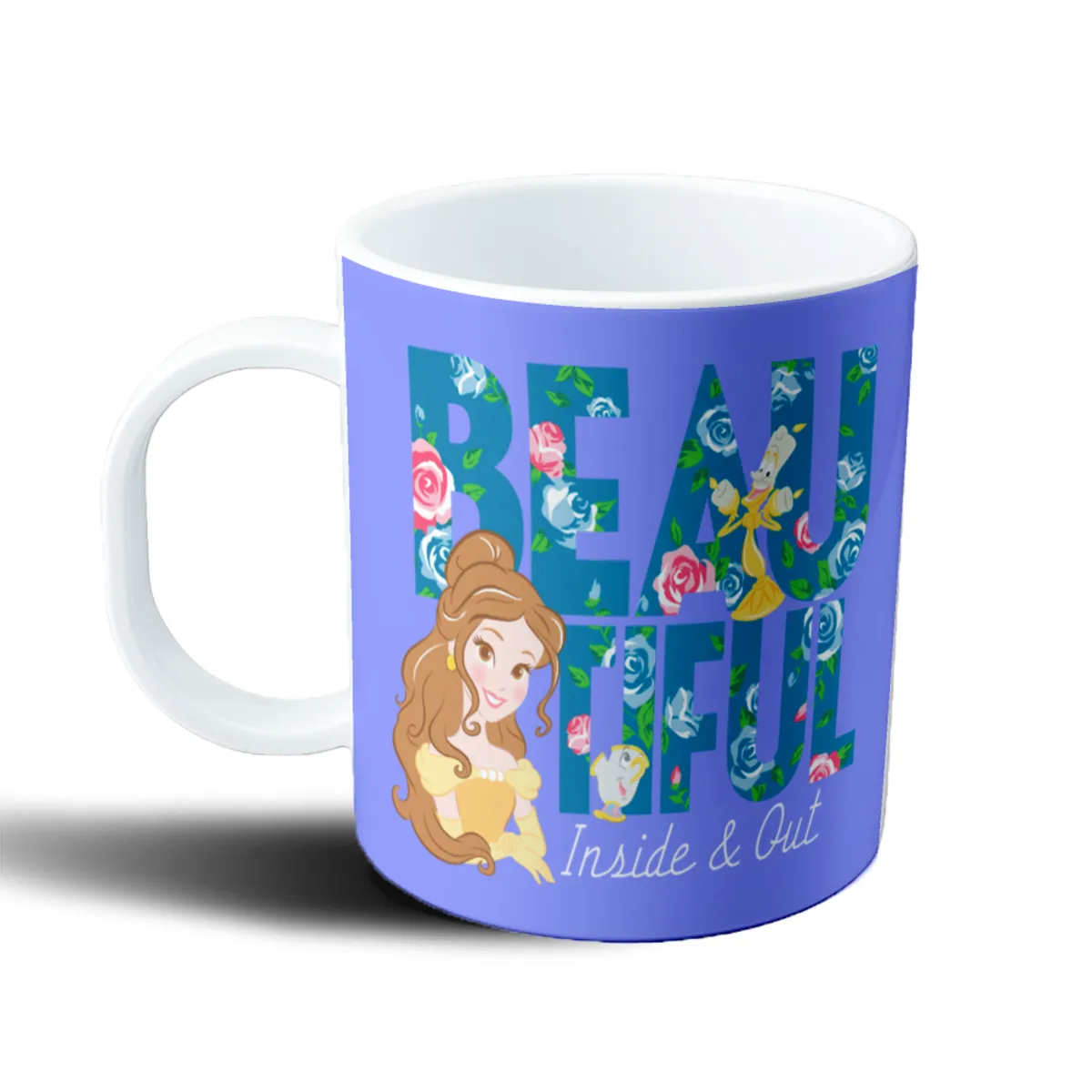 Taza de Plástico La Bella y La Bestia Beautiful Inside & Out - vista 2