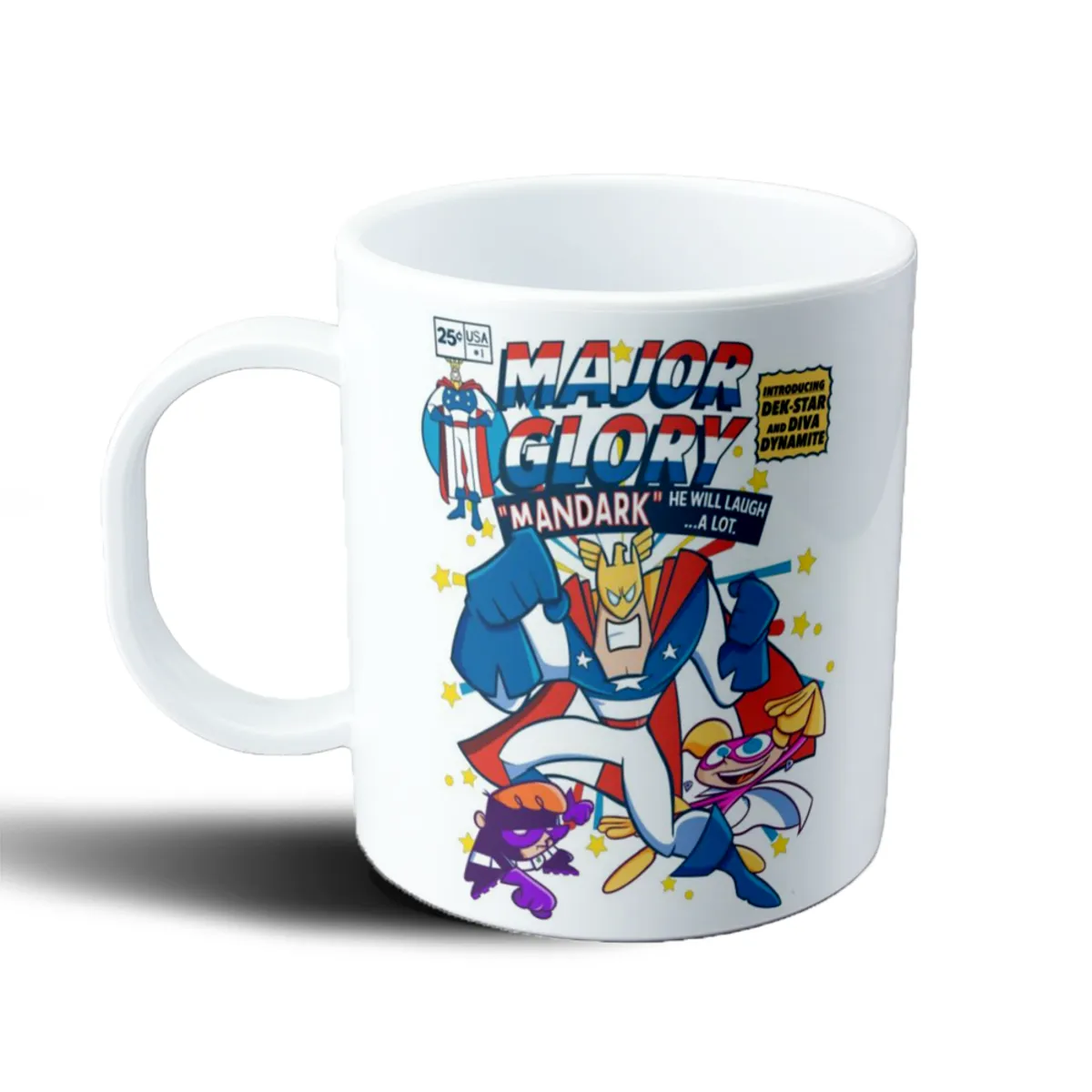 Taza de Plástico Laboratorio de Dexter Major Glory - vista 2