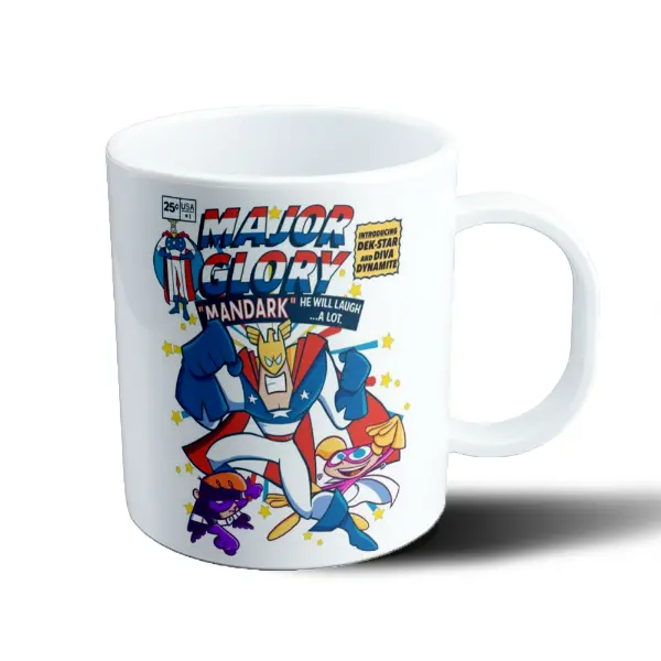 Taza de Plástico Laboratorio de Dexter Major Glory