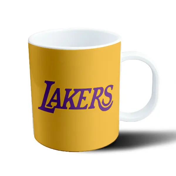 Taza de Plástico LA Lakers Logo Dorado