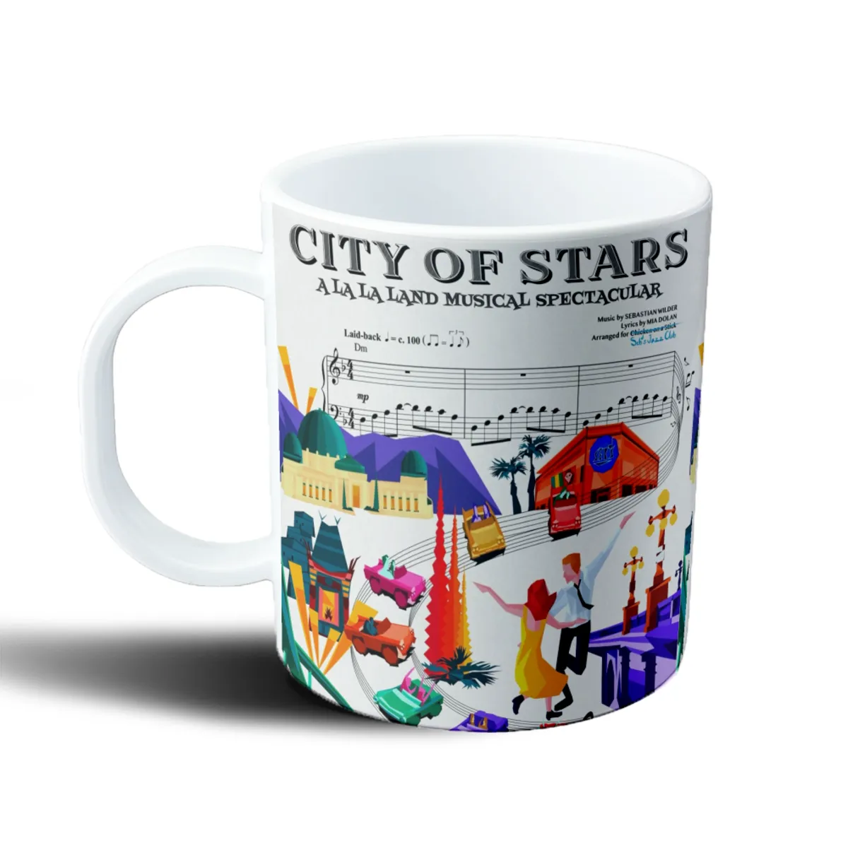 Taza de Plástico La La Land City of Stars - vista 2