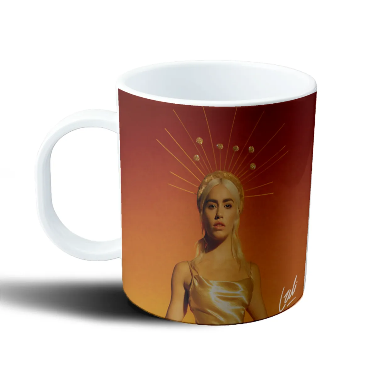 Taza de Plástico Lali Espósito Dorada - vista 2