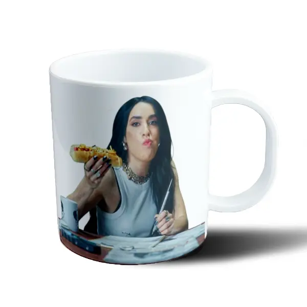 Taza de Plástico Lali Meme Hot Dog