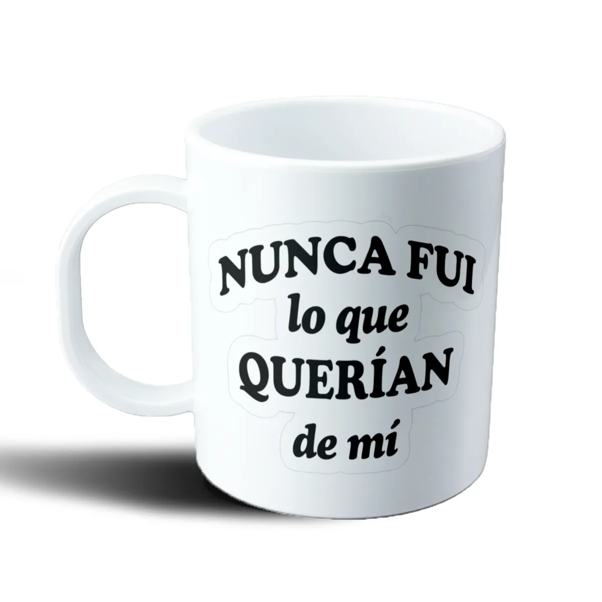 Taza de Plástico Lali Nunca fui lo que querían de mí - vista 2