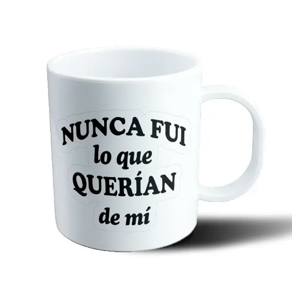 Taza de Plástico Lali Nunca fui lo que querían de mí