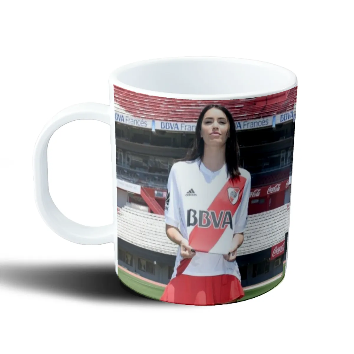 Taza de Plástico Lali con Camiseta de River Plate - vista 2