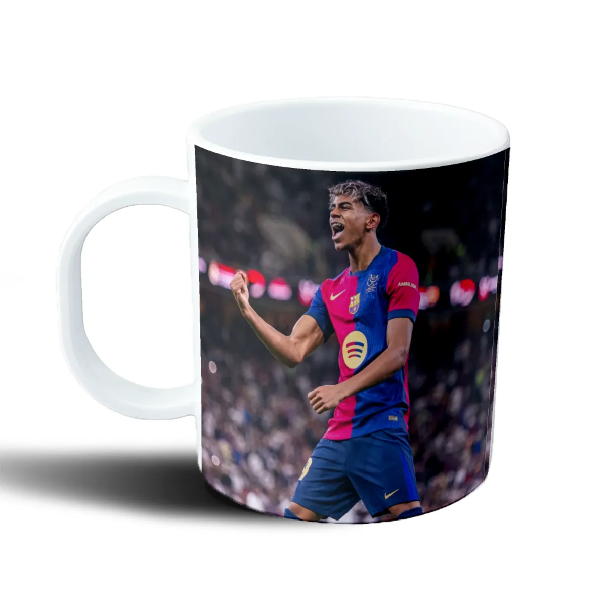 Taza de Plástico Lamine Yamal Festejo Barcelona - vista 2