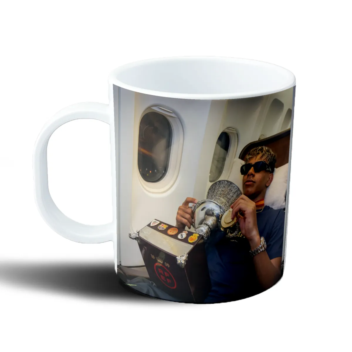 Taza de Plástico Lamine Yamal Avión Copa del Rey - vista 2