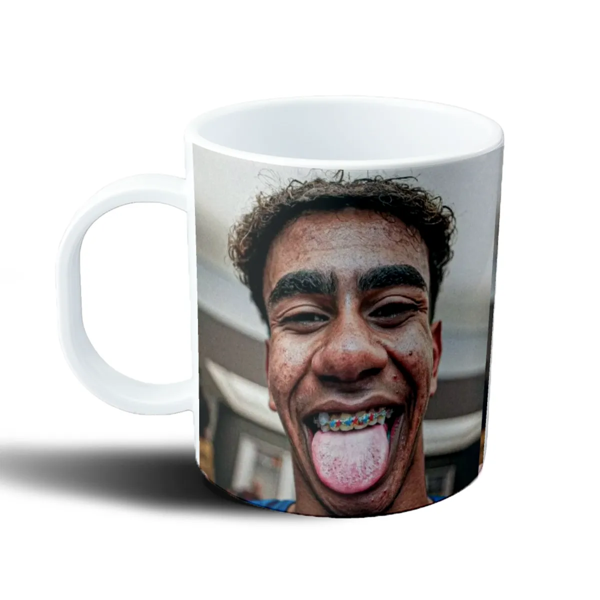 Taza de Plástico Lamine Yamal Lengua Afuera - vista 2
