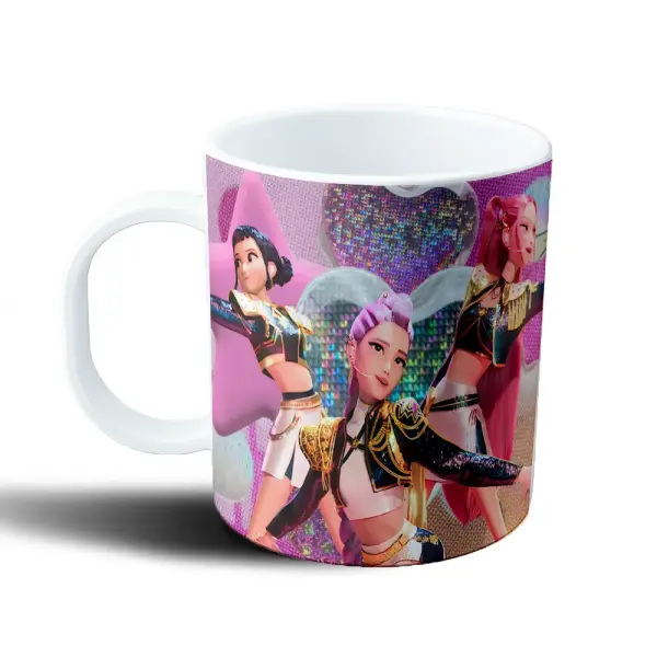 Taza de Plástico Las Guerreras K-Pop Huntrix