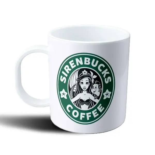 Taza de Plástico La Sirenita Sirenbucks Coffee