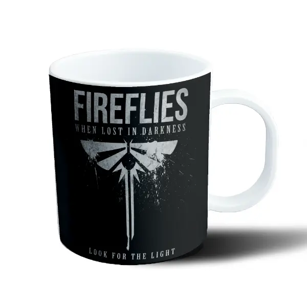 Taza de Plástico The Last of Us Luciérnagas Look for the Light