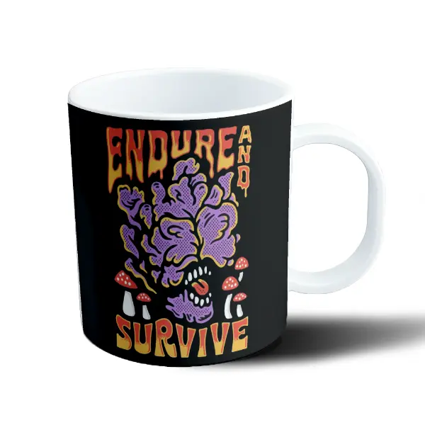 Taza de Plástico The Last of Us Endure and Survive Cordyceps
