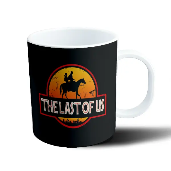 Taza de Plástico The Last of Us Joel y Ellie Jurassic Park