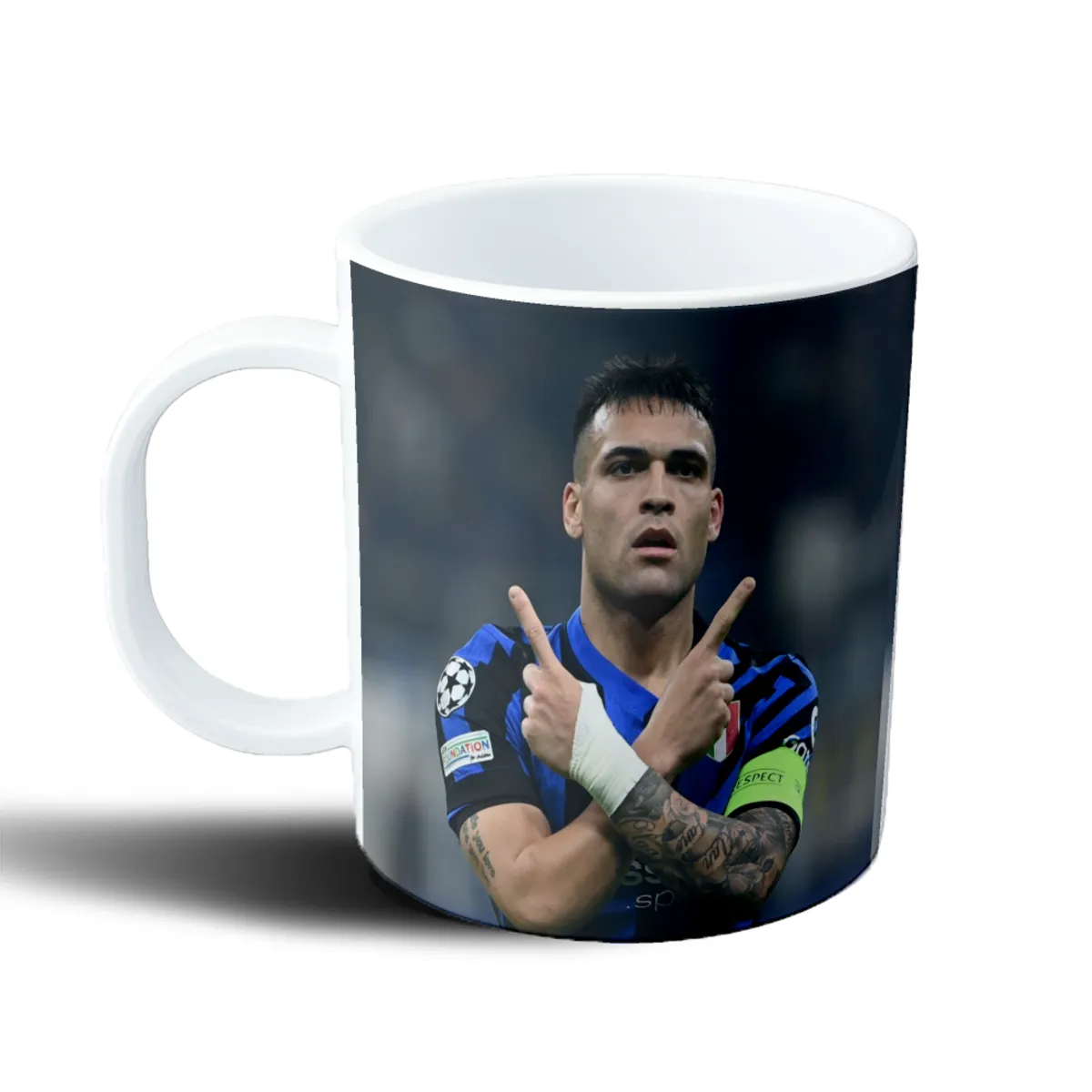Taza de Plástico Lautaro Martínez Inter Capitán - vista 2