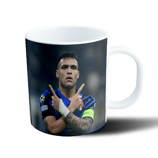 Taza de Plástico Lautaro Martínez Inter Capitán
